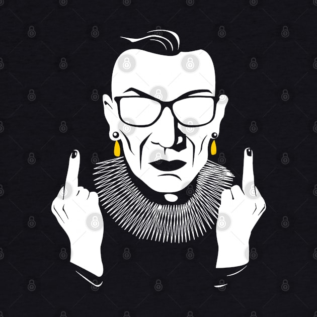 RBG Middle Finger by karmli